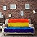 Infinity Republic - Rainbow Pride Soft Fleece Throw Blanket - 50x60 Perfect for Living Rooms, bedrooms, Kids' Rooms, Outdoors