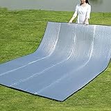 GAURINANDAN Waterproof Picnic & Camping Mat 200×100 cm | Foldable Double-Sided Aluminum Film Moisture-Proof Picnic Mat | Portable Outdoor Beach Blanket, Tent Pad, Hiking & Travel Accessories