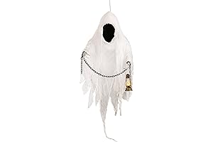 Fun Costumes Hanging Faceless 5Ft Ghost Light-Up Lantern
