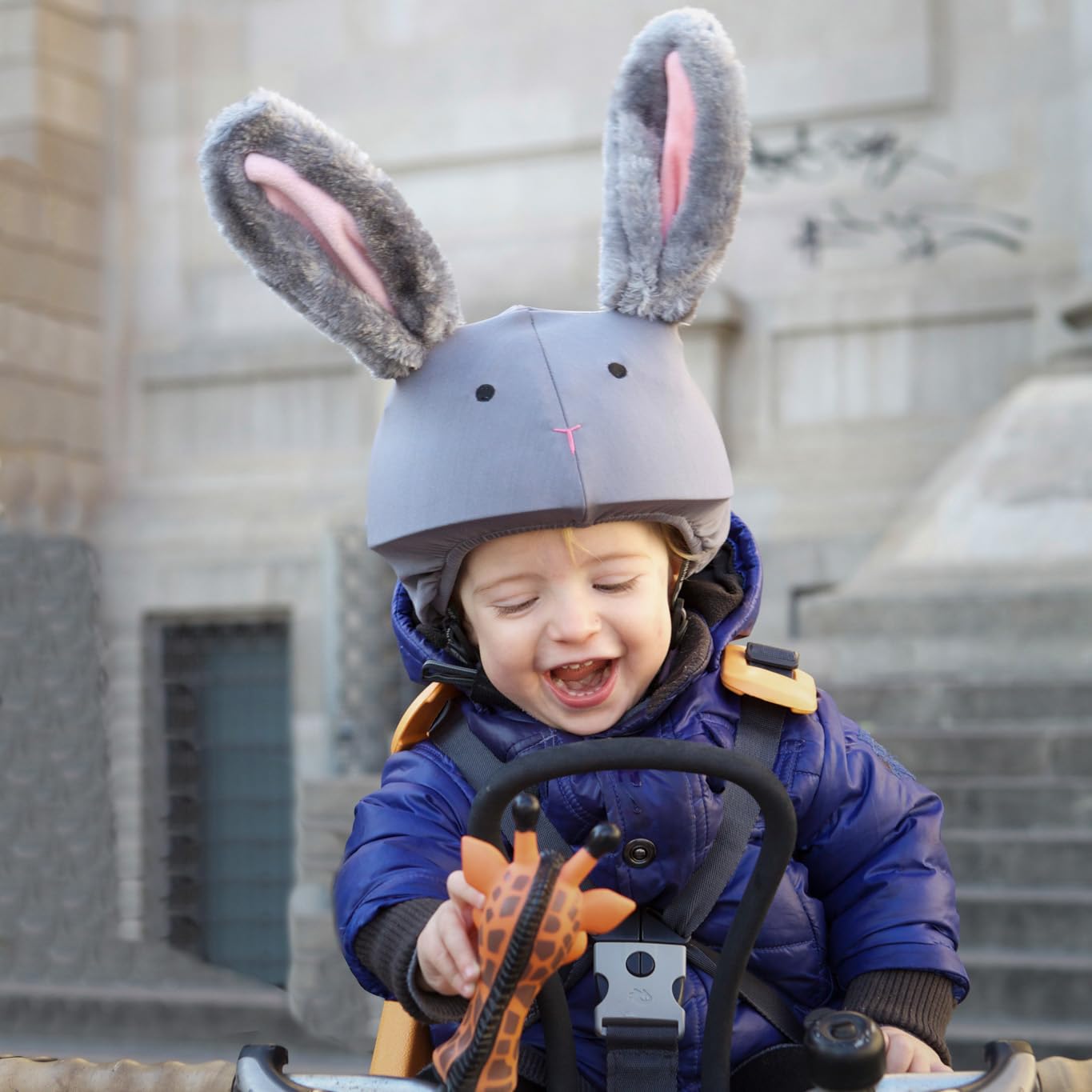 COOLCASC Copricasco Animali – Compatibile con Caschi da Bici, Sci e Skate – Per Bambini e Adulti – Taglia Unica – Design Divertente