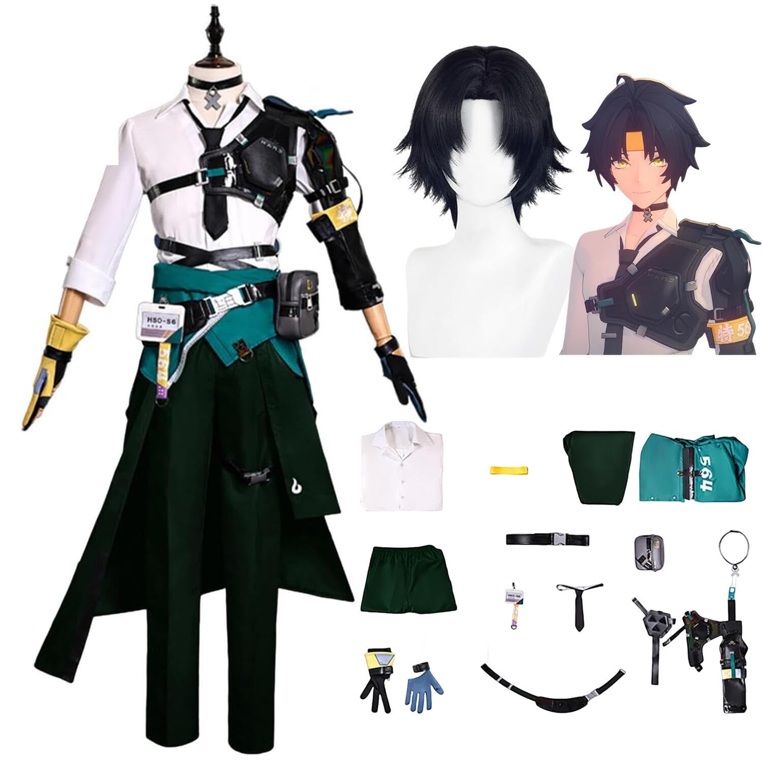 ゼンレスゾーンゼロ　浅羽悠真コスプレ衣装 Amazon.co.jp: ゼンレスゾーンゼロ 浅羽悠真 コスプレ 衣装cosplay 第