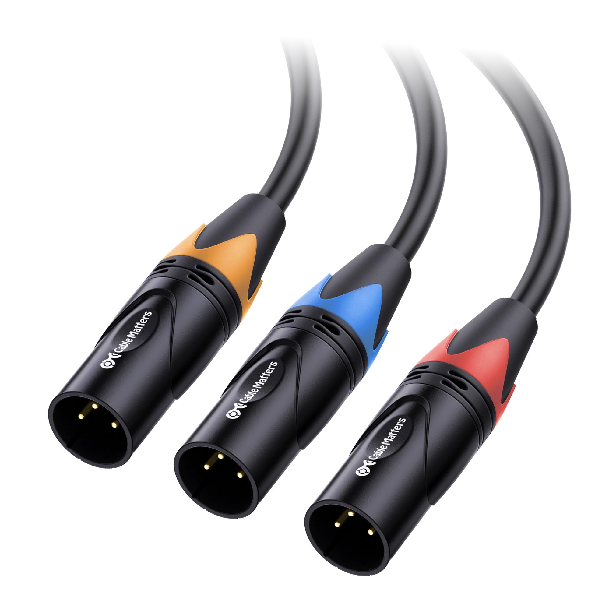 Amazon.com: Cable Matters 3-Pack Color-Coded Premium Shielded XLR