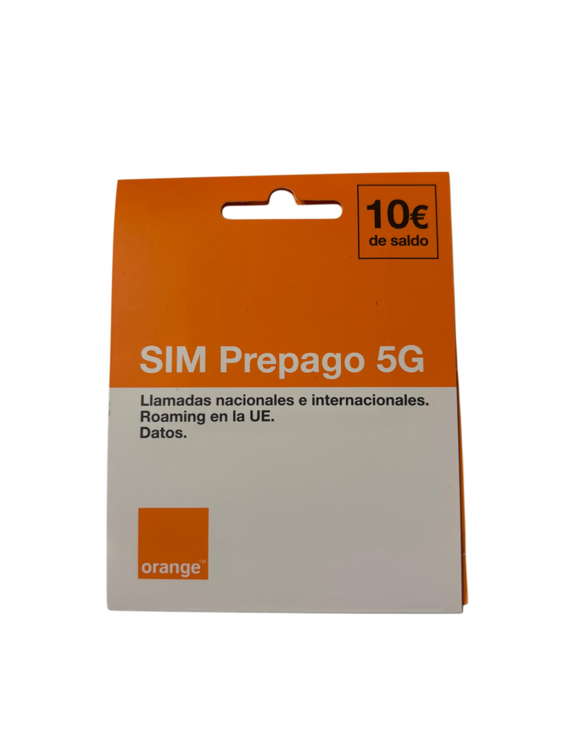Scheda SIM prepagata Orange Spagna - 60 GB + chiamate illimitate + 15 GB Roaming UE
