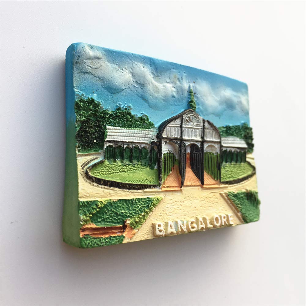 Bangalore India 3D Koelkast Magneet Reizen Souvenir Gift, Thuis Keuken Decoratie Magnetische Sticker Bangalore India Koelkast Magneet Collectie