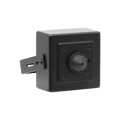 5MP POE IP Security Mini Hidden Camera, 3.7mm Wide Angle Pinhole Lens, Indoor Spy Camera, Must Work with NVR or PoE Switch