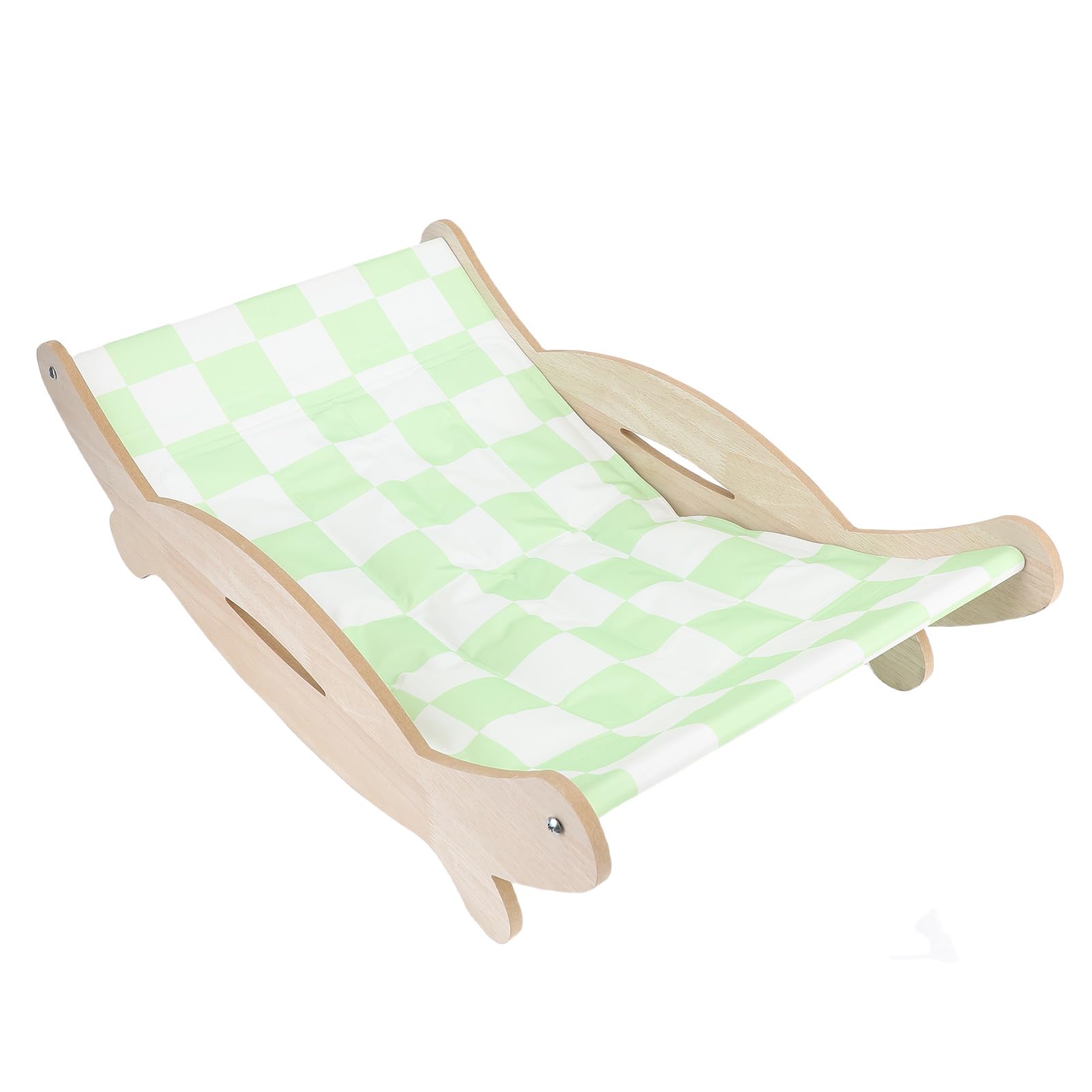 Pongnas Tiragraffi per Gatto in Legno D'Acero, Cuccia Letto Rinfrescante