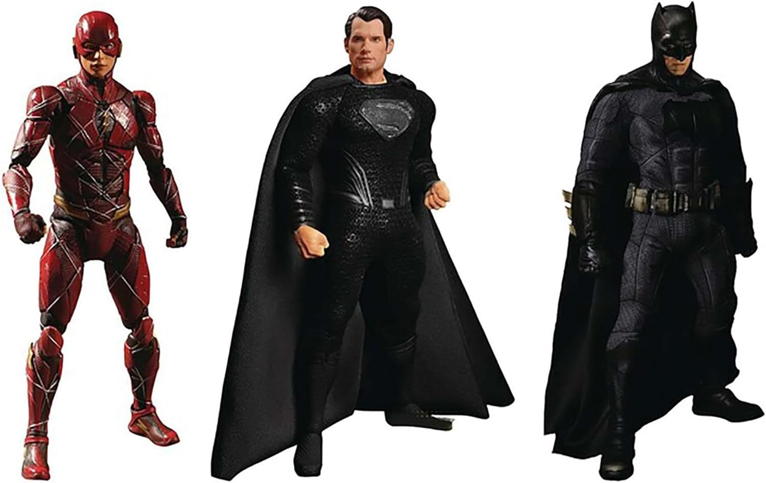 Zack Snyder's Justice League 1/12 Deluxe Steel Box Set 15-17 cm Figures