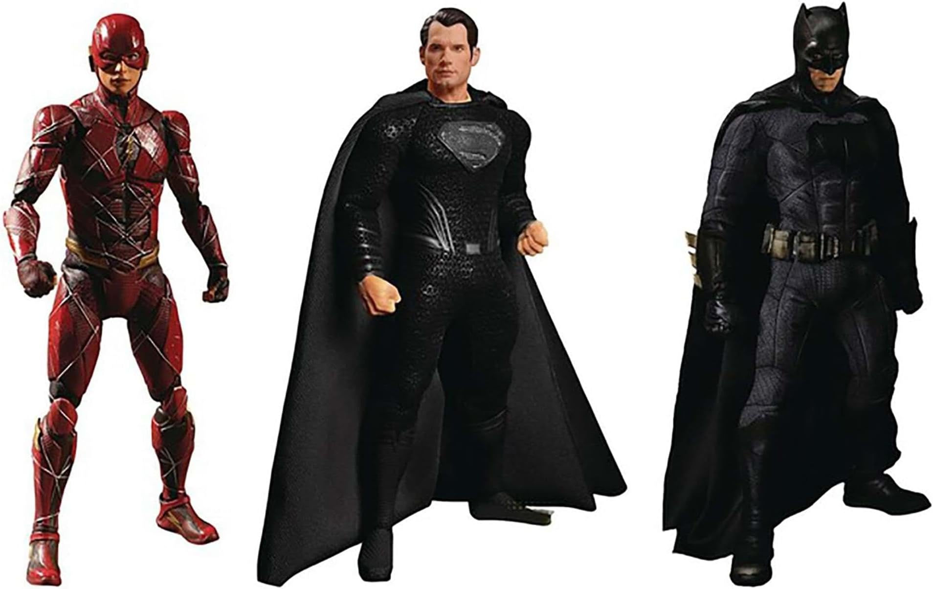 Zack Snyder's Justice League 1/12 Deluxe Steel Box Set 15-17 cm Figures