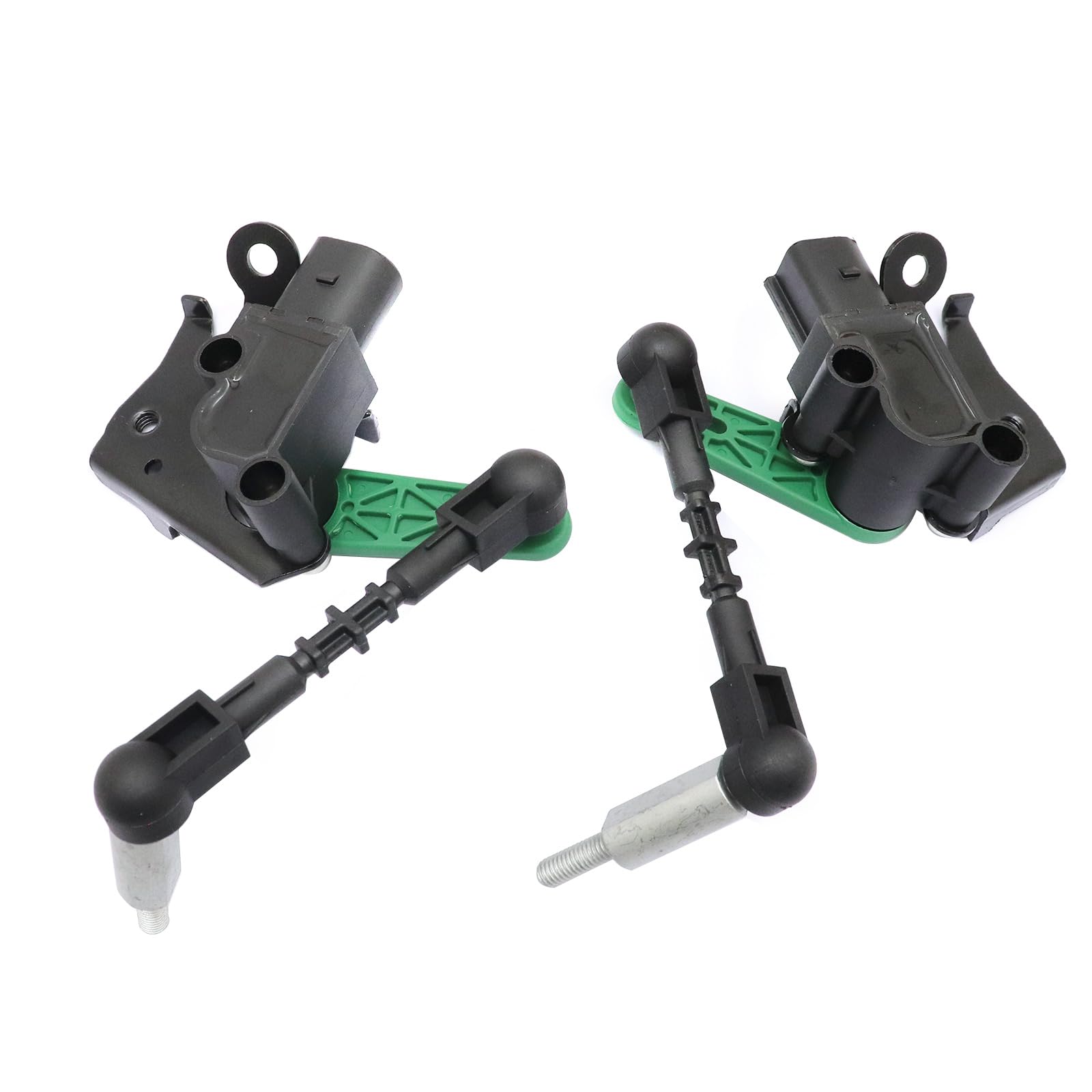 2x Niveausensor Mit Luftfederungsgestänge 4-polig Vorne Links Rechts Kompatibel mit Audi A6 Avant 4G5 C7 A7 Sportback 4GA 4GF A8 4H2 4H8 4HC 4HL 2010-2018 4H0941285G