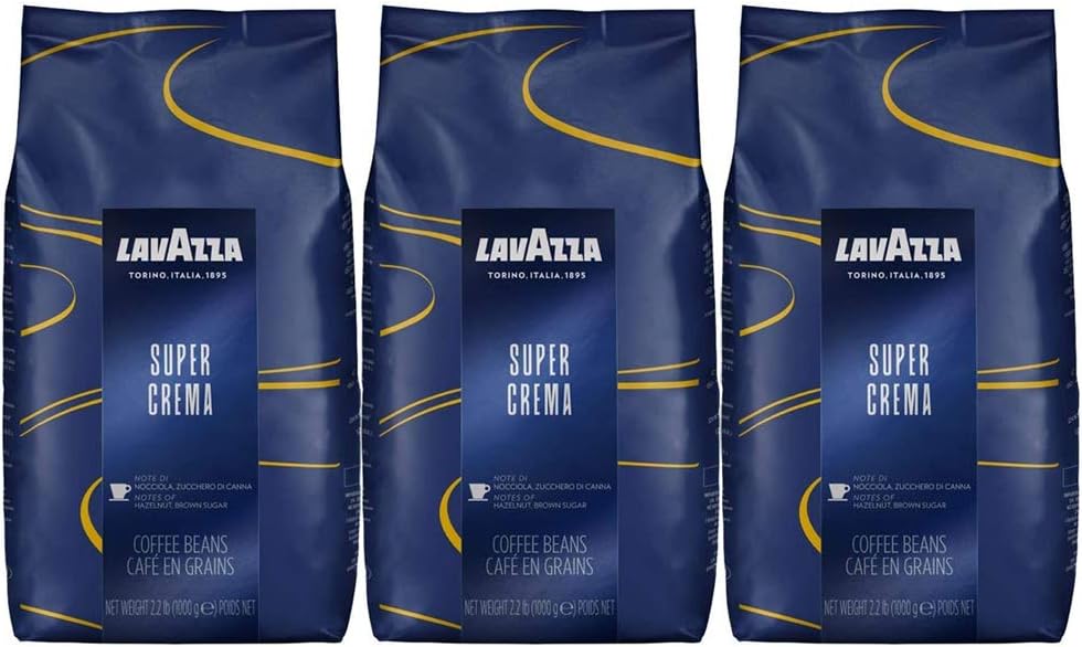 Lavazza Super Crema Beans 3 x 1kg