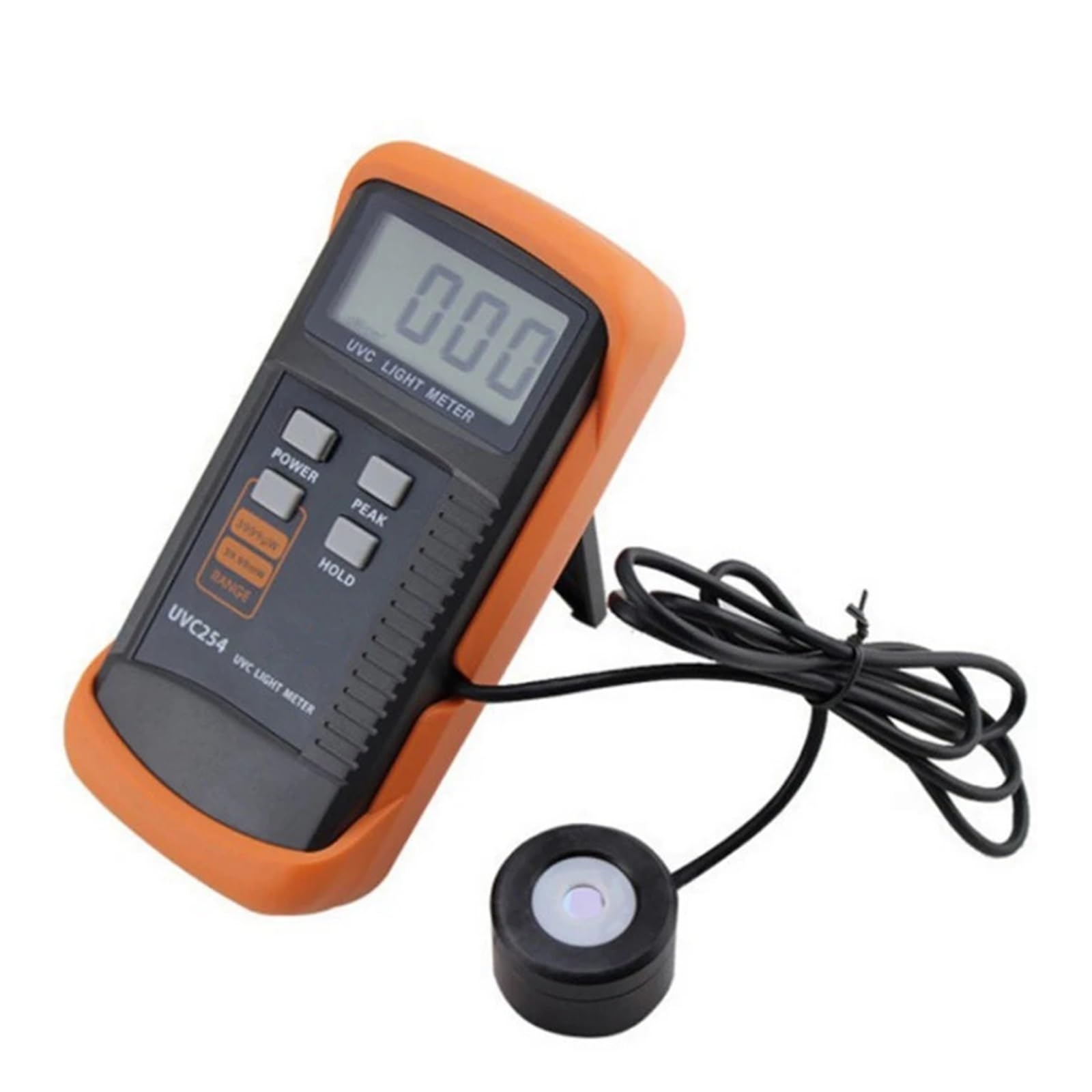 Medidor De Luz Espectro Banda Estrecha 248 Nm A 262 Detector Digital Intensidad Radiación UV Alta Precisión. Relación Resolución: 1 UW/cm² Alta Precisión