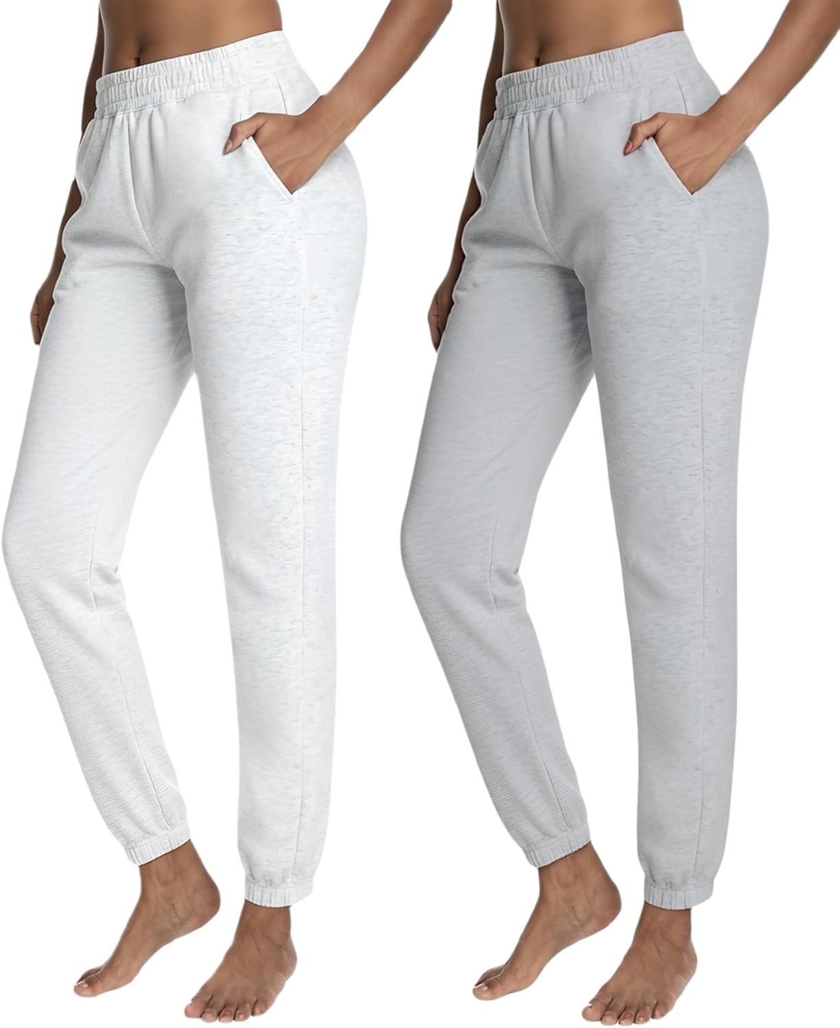 MERIDIANA Womens Joggers, High Waisted Comfy Athletic Yoga Lounge Pants, Scuba-Inspired Stretch Pant for Workout Gym Running