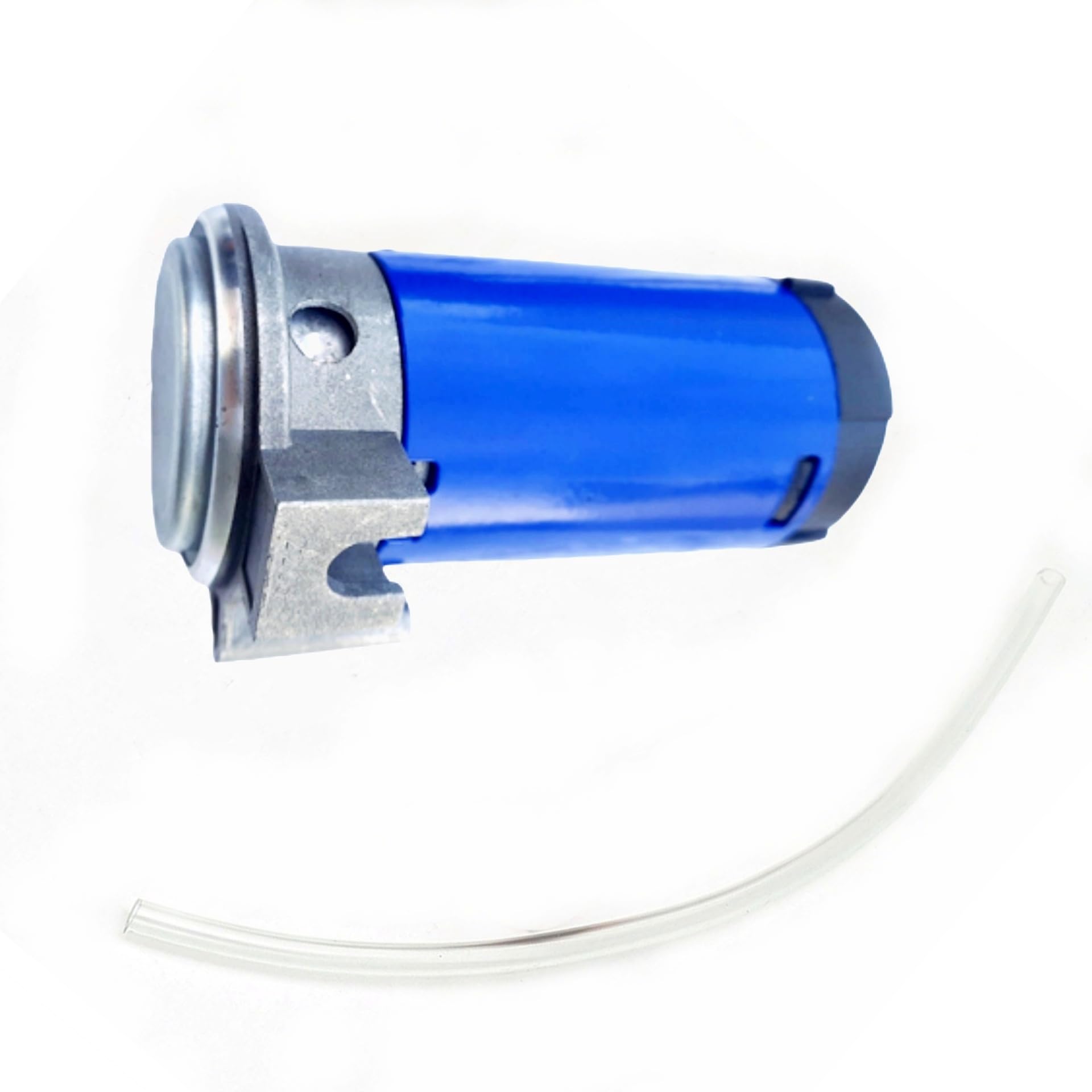 Pompe à air de voiture Compresseur d'air corne 12V Horn Air Pump Pompe à air trompette blue Klaxon pour pompe à air Compresseur de voiture chromé pour 12V Trompette d'air Camion Voitures etc