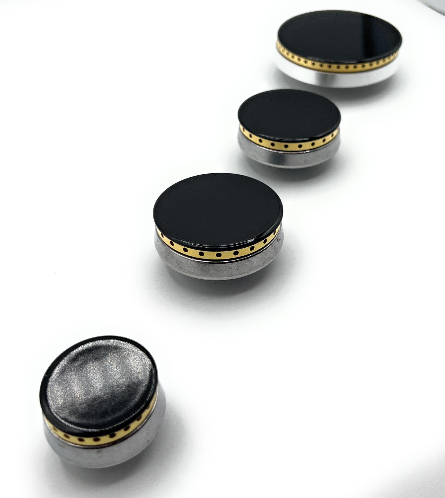 Conjunto 4 quemadores/fuegos con base compatible con cocina de gas Teka, Fagor, Balay
