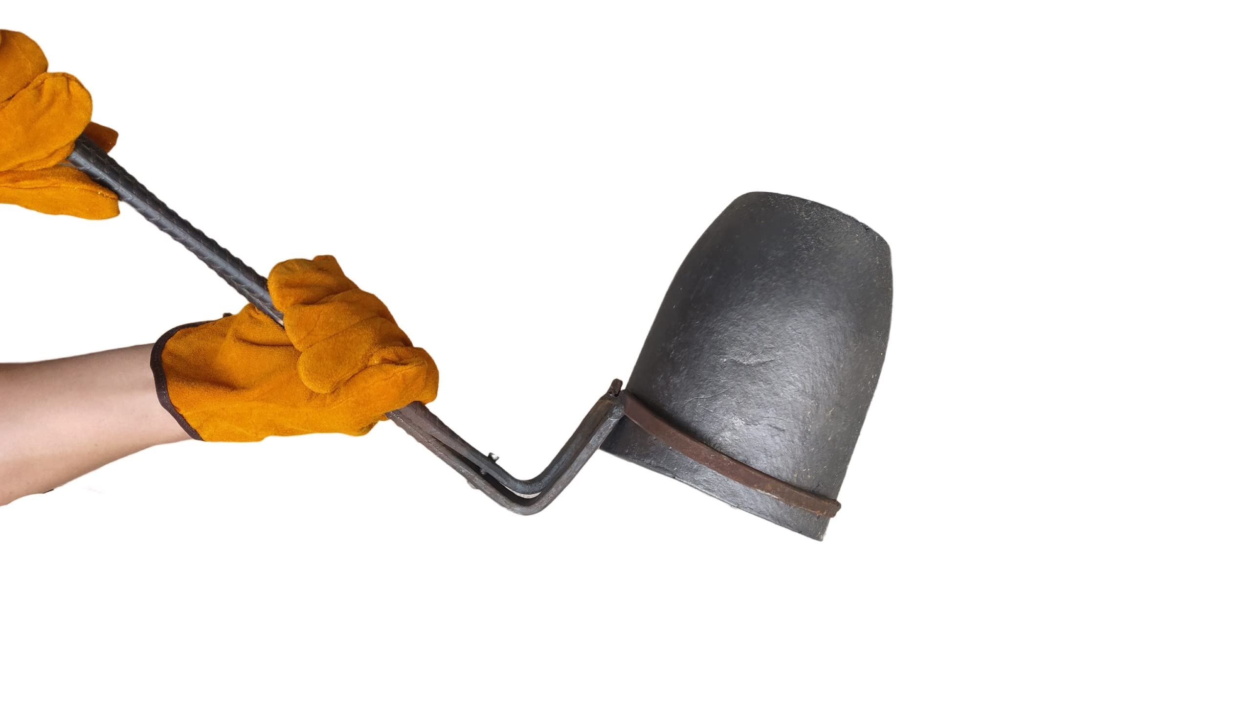 12–16 kg Tiegelzange und Heber zum Ausgießen und Heben – 2-in-1-Metallguss-Gießerei-Werkzeug