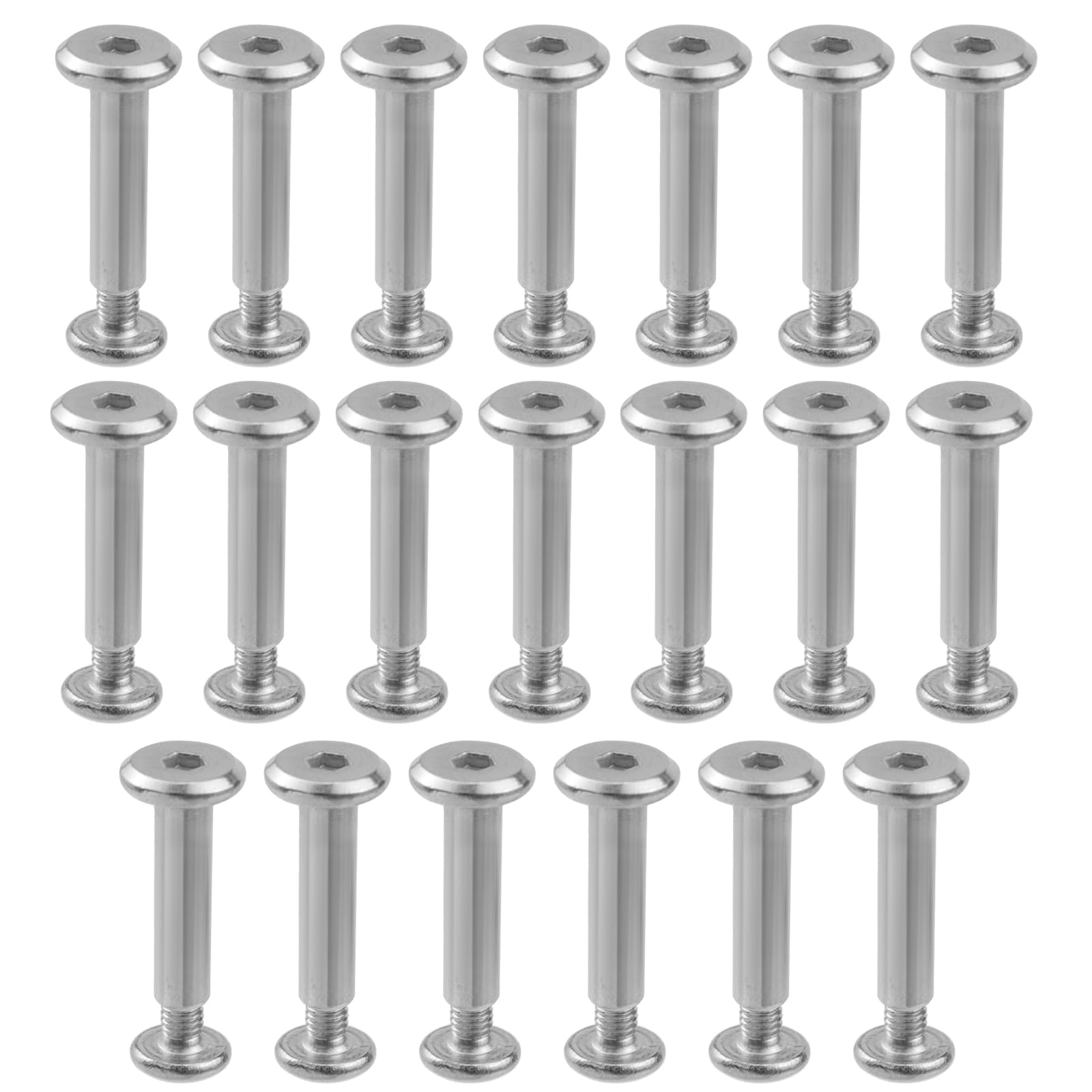 M4 Binding Post Screws - 20 Sets Stainless Steel -11