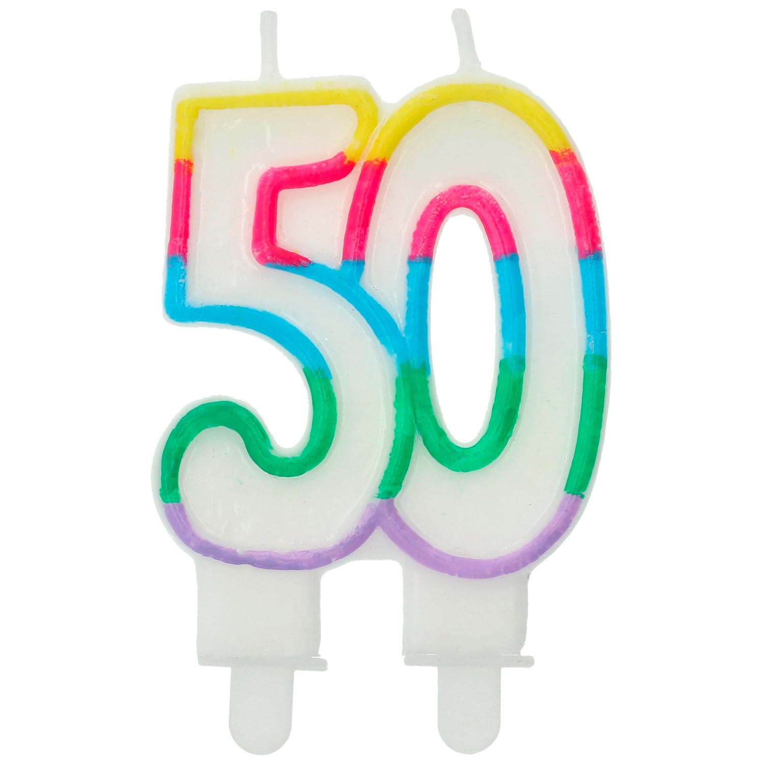 Candele Numeriche Per Torta Compleanno - Decorazione Oro E Nero Per Feste - PD Party 50 Anni - Foto 8