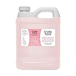 Rose Water & Glycerin Enhanced Facial Toner - 32oz Bulk Alcohol-Free Vegan All Natural Refreshing for Face and Hair - Uplifts, Calming & Soothing for All Skin Types