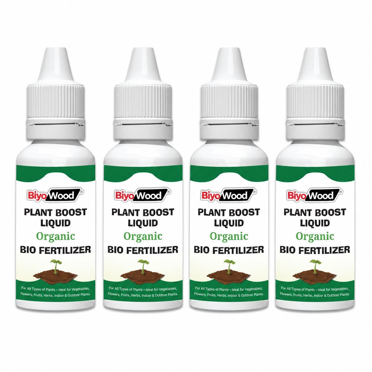 Plant Boost Liquid Biofertilizer (4 x 50ml) – Fast Rooting Growth Enhancer | Promotes Photosynthesis, Strengthens Roots & Improves Plant Health-image-30