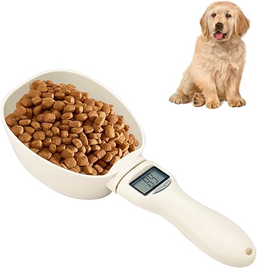 Pet Food Measuring Scoop Scale, Kitchen Digital Food Measuring Spoon