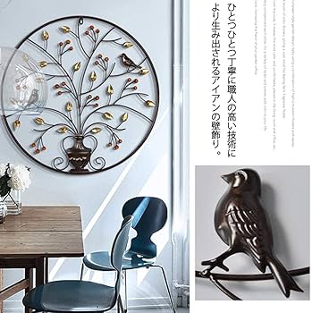 Amazon.co.jp: ウォールデコ アイアン アンティーク 立体鉄の