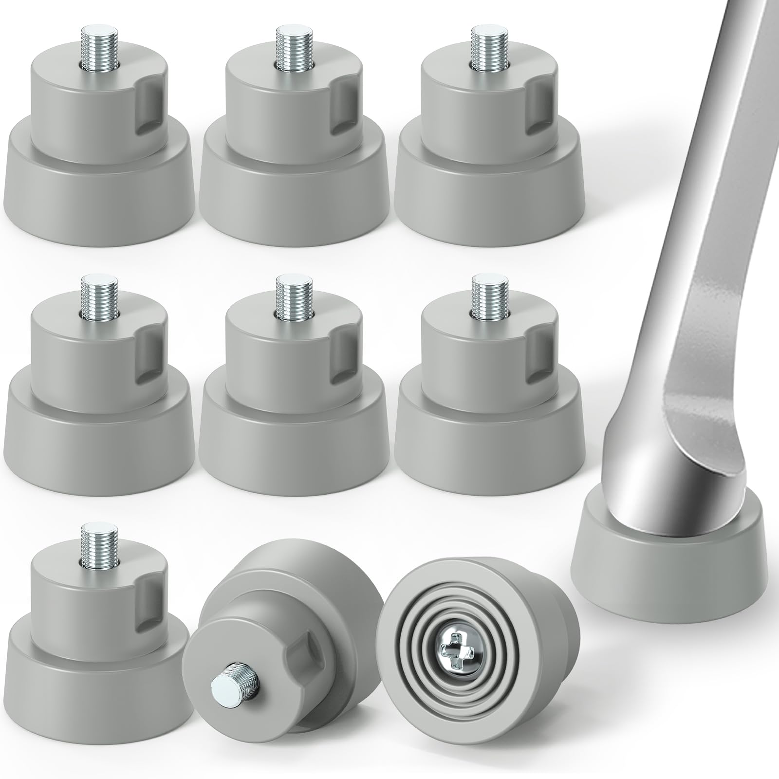 9Pack Door Stopper Replacement Rubber Tips, Heavy Duty