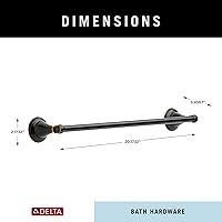 Vista 3 de DELTA 70018-OB, 18 pulgadas, bronce aceitado