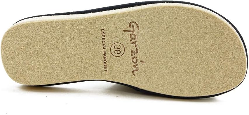 Garzón Ciabatte Da Donna Regolabili In Gomma Naturale - Blu Navy, Taglia 35 EU, Suola Antiscivolo E Fodera In Tessuto Aloe Vera