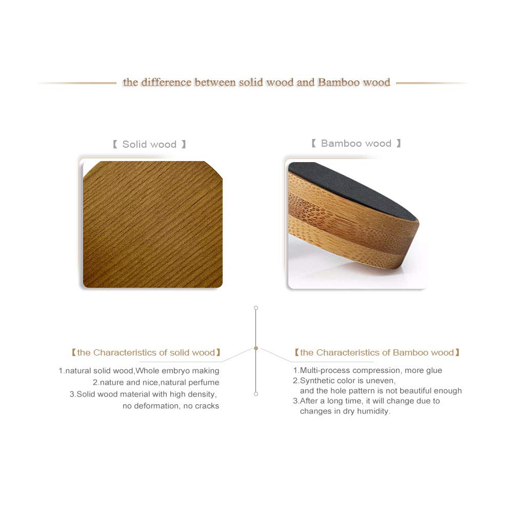 Oirlv Plateau à Bijoux en Bois Grey Necklace Tray