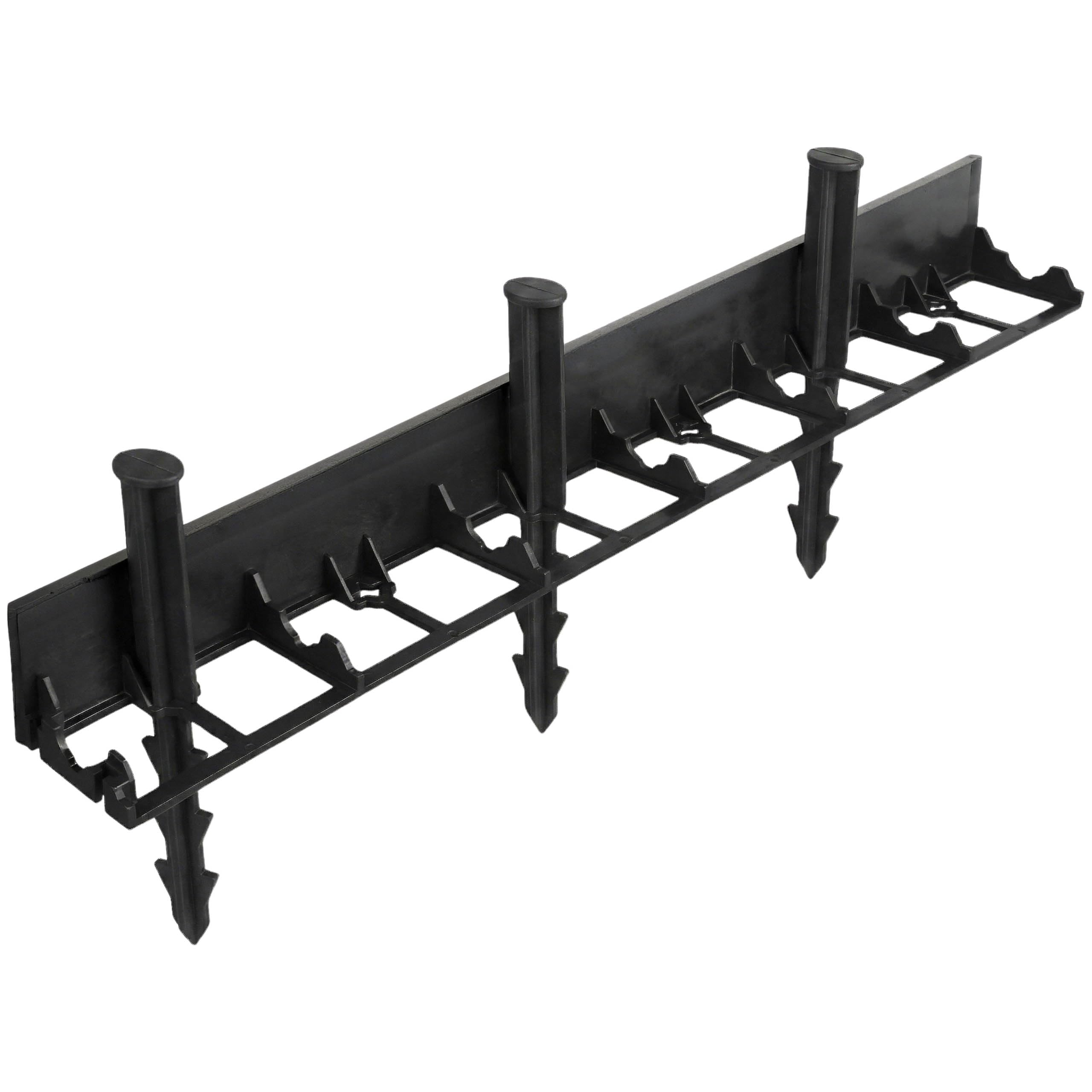 sarcia.eu geoBORDER Rasenkante Beeteinfassung Beetumrandung Raseneinfassung Pflastersteine Mähkante, Pflasterkante, Nagel (20 Meter, 7.8 cm)