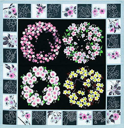 三陽商事 綿小ふろしき 桜尽くし 40-1