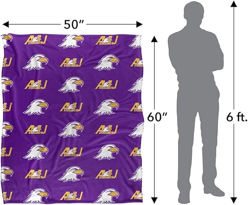 Miniatura 5 de LOGOVISION Colección oficial de mantas con logotipo colegial de la colección de mantas suaves al tacto sedoso