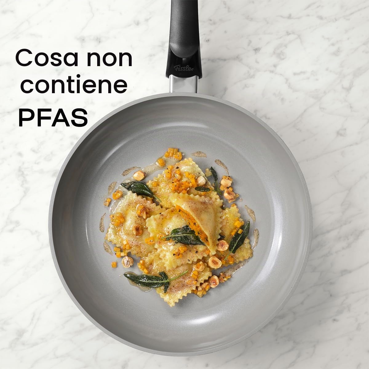 Fissler Ceratal Classic - - Padella in alluminio, rivestimento in ceramica, diametro 28 cm, antiaderente, per cottura a induzione