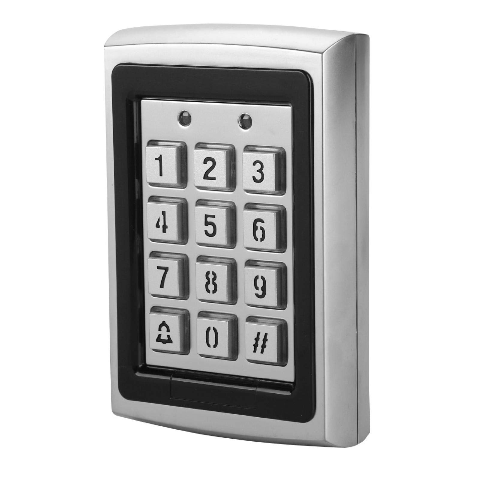 Password Access Control, 125KHz Silver Access Control Keypad for Apartment for Home-image-2