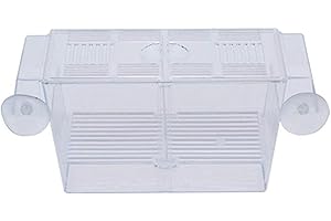 Fish Breeding Box: A Haven for Newborn Guppies and Shrimp