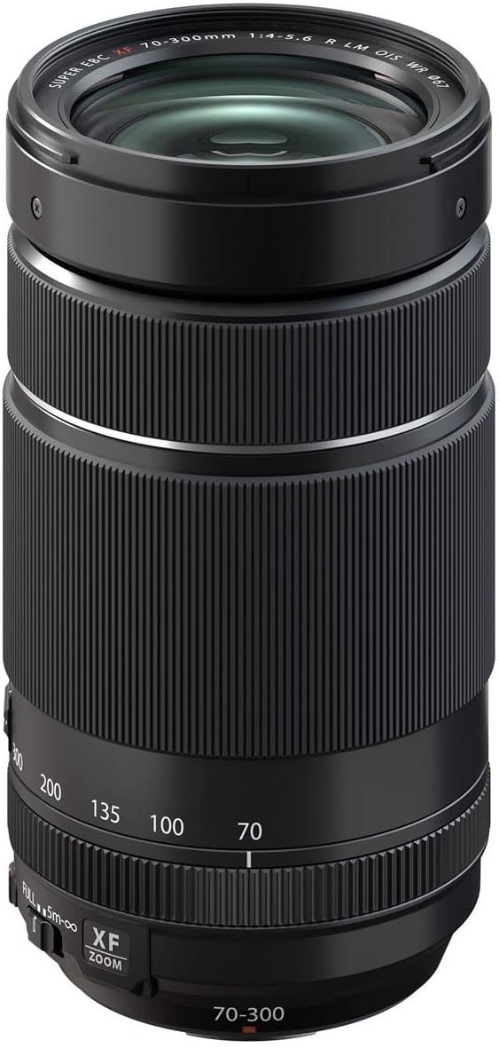 Fujinon XF70-300mmF4-5.6 R LM OIS Weather Resistant lens, Black