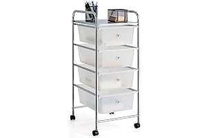 Giantex 5 Drawer Rolling Cart: Your Multipurpose Storage Solution