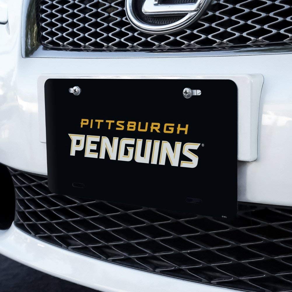 GRAPHICS & MORE NHL Pittsburgh Penguins Logo Novelty Metal Vanity Tag License Plate