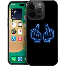 Case Compatible with iPhone 14 Pro Max,International Gesture Phone Covers for Men/Women,Four Side Frame Anti-Skid Soft Silicone Shockproof Protective Case Compatible with iPhone 14 Pro Max