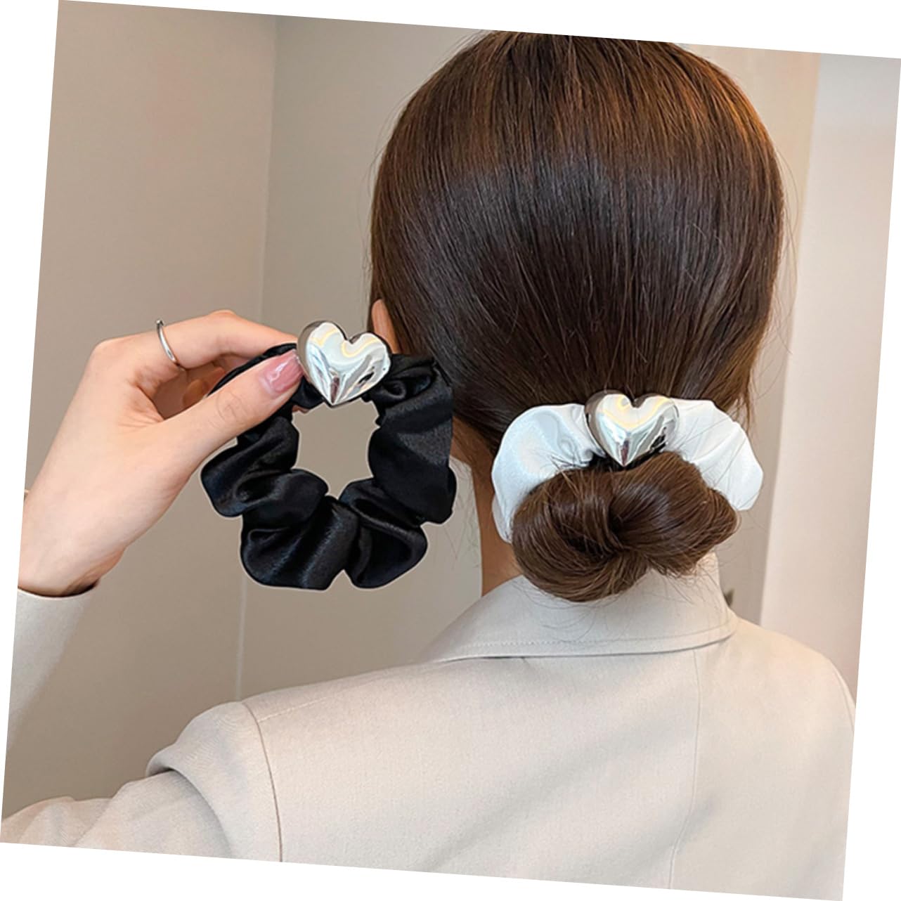Beavorty 12piezas Scrunchies De Cabello Elásticos Para Mujer Accesorios De Pelo Estilo Vintage Colección De Diademas Para Coletas y Peinados Diarios