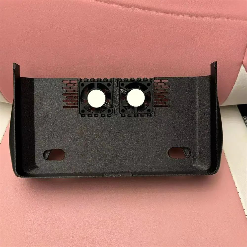 Empuñadura ergonómica para GPD Win Min, con ventilador de refrigeración, Hard Shell funda protectora para pantalla táctil de juegos de PC Mini Gamepad portátil, consola de juegos Protector Accesorios