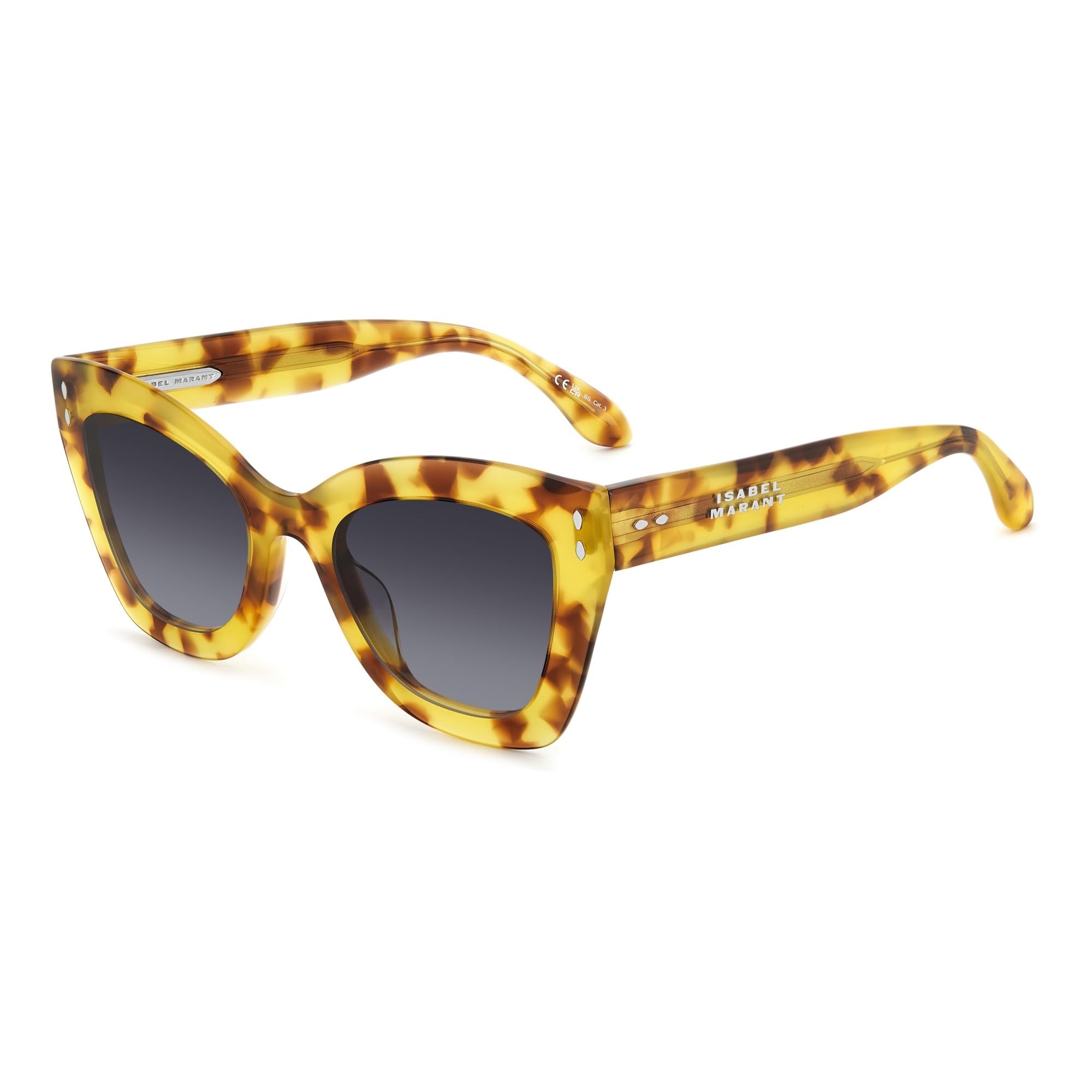 Lunettes Isabel Marant IM 0050 havana honey monture tendance - 4