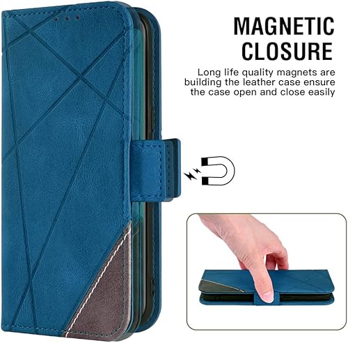 Miniatura 4 de Asuwish Funda compatible con TCL Stylus 5G 2022 y protector de pantalla de vidrio templado, funda de cuero con tapa para tarjetero, accesorios