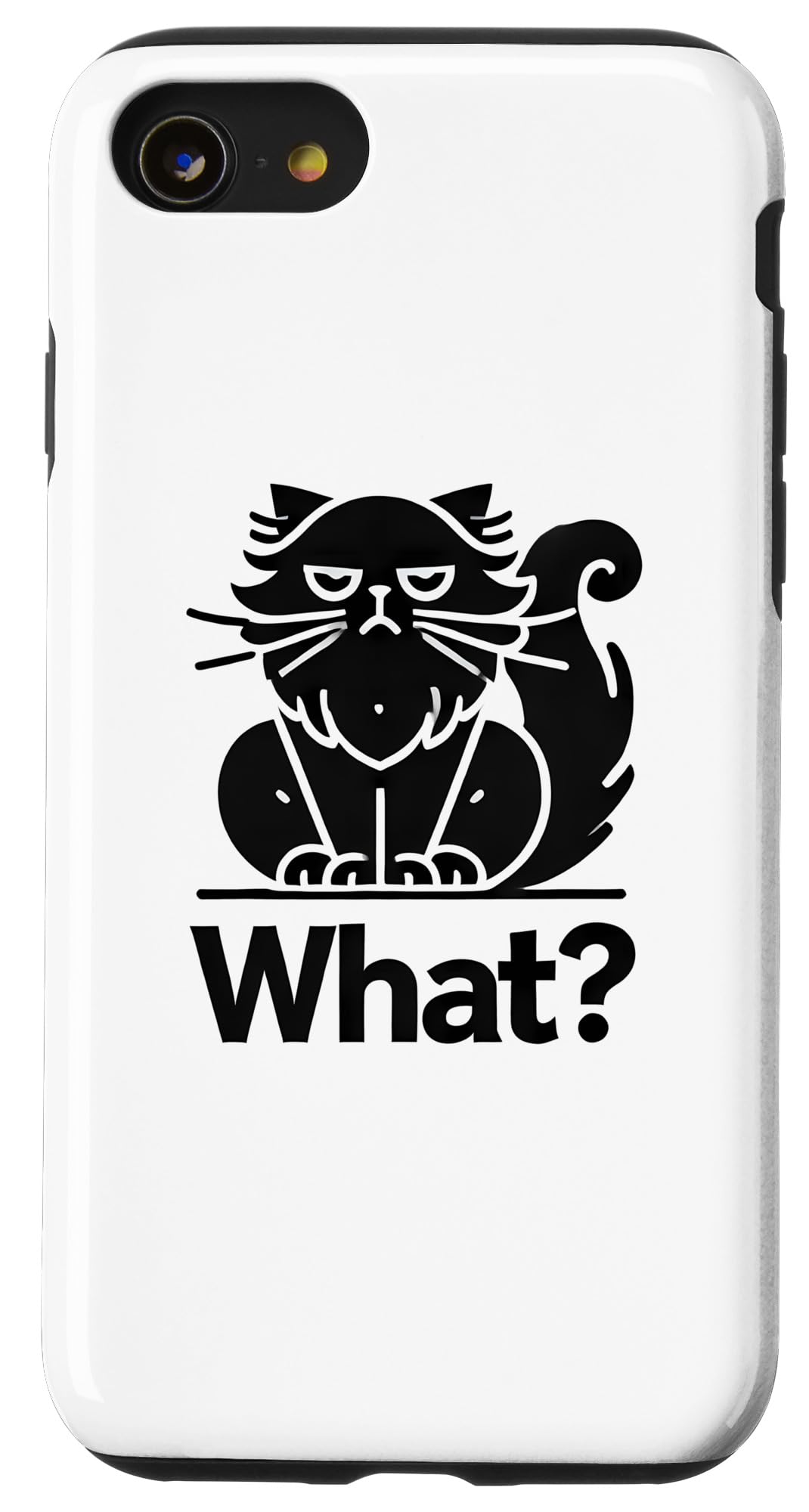 Amazon.co.jp: iPhone SE (2020) / 7 / 8 おかしな猫、なんてことわざ