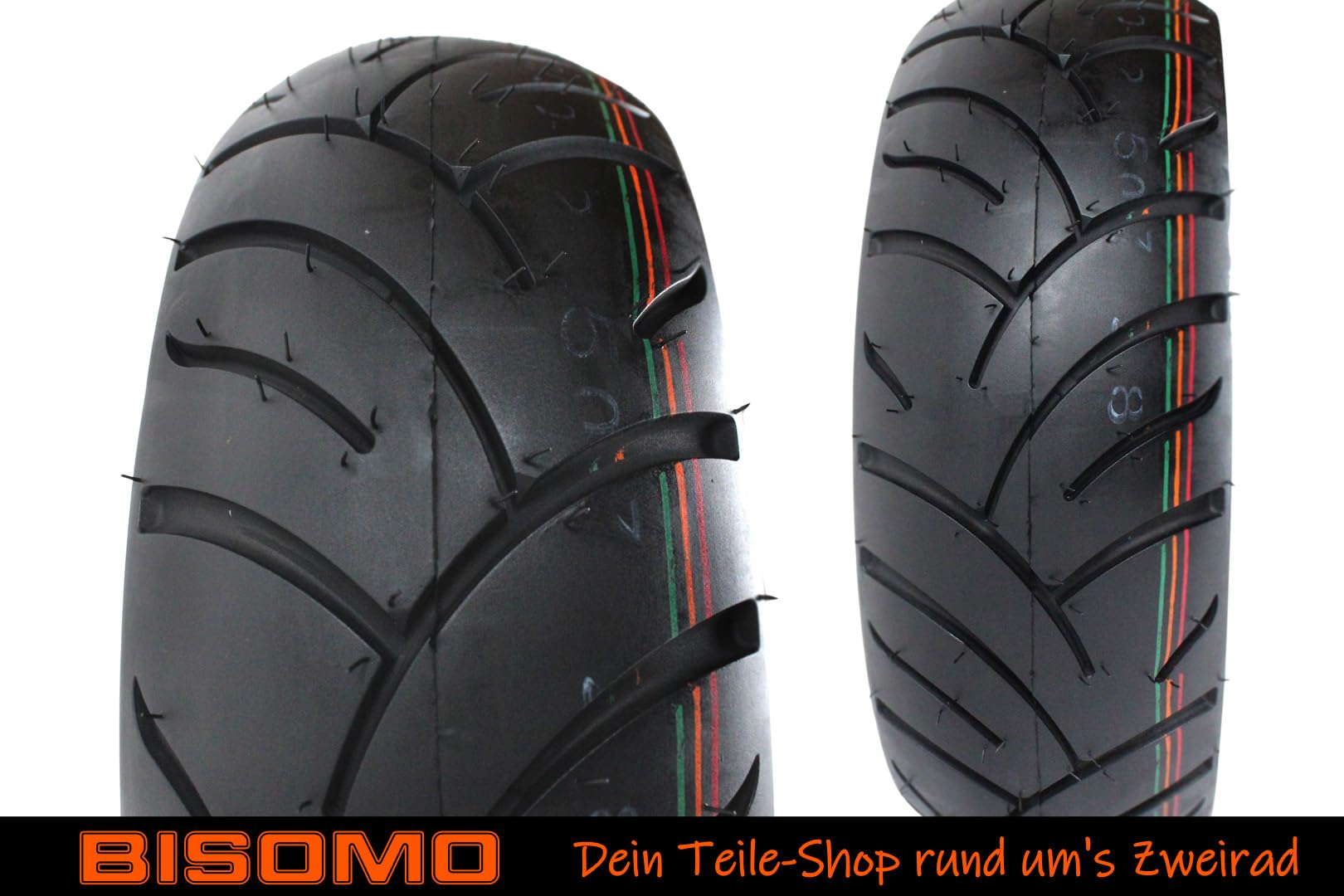 Roller Reifen 130/70 x 12 Zoll, TL, 62P, PR507 kompatibel mit Yamaha Peugeot Aprilia Piaggio Kymco Vespa Roller