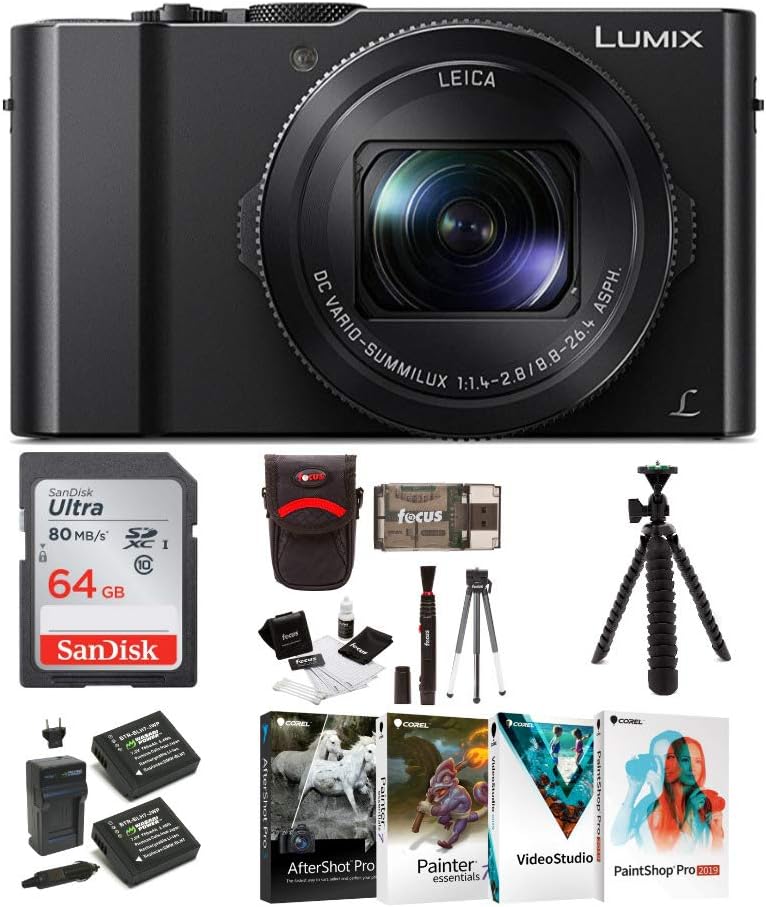 Panasonic LUMIX LX10 4K Digital Camera with 24-72mm Thailand Ubuy