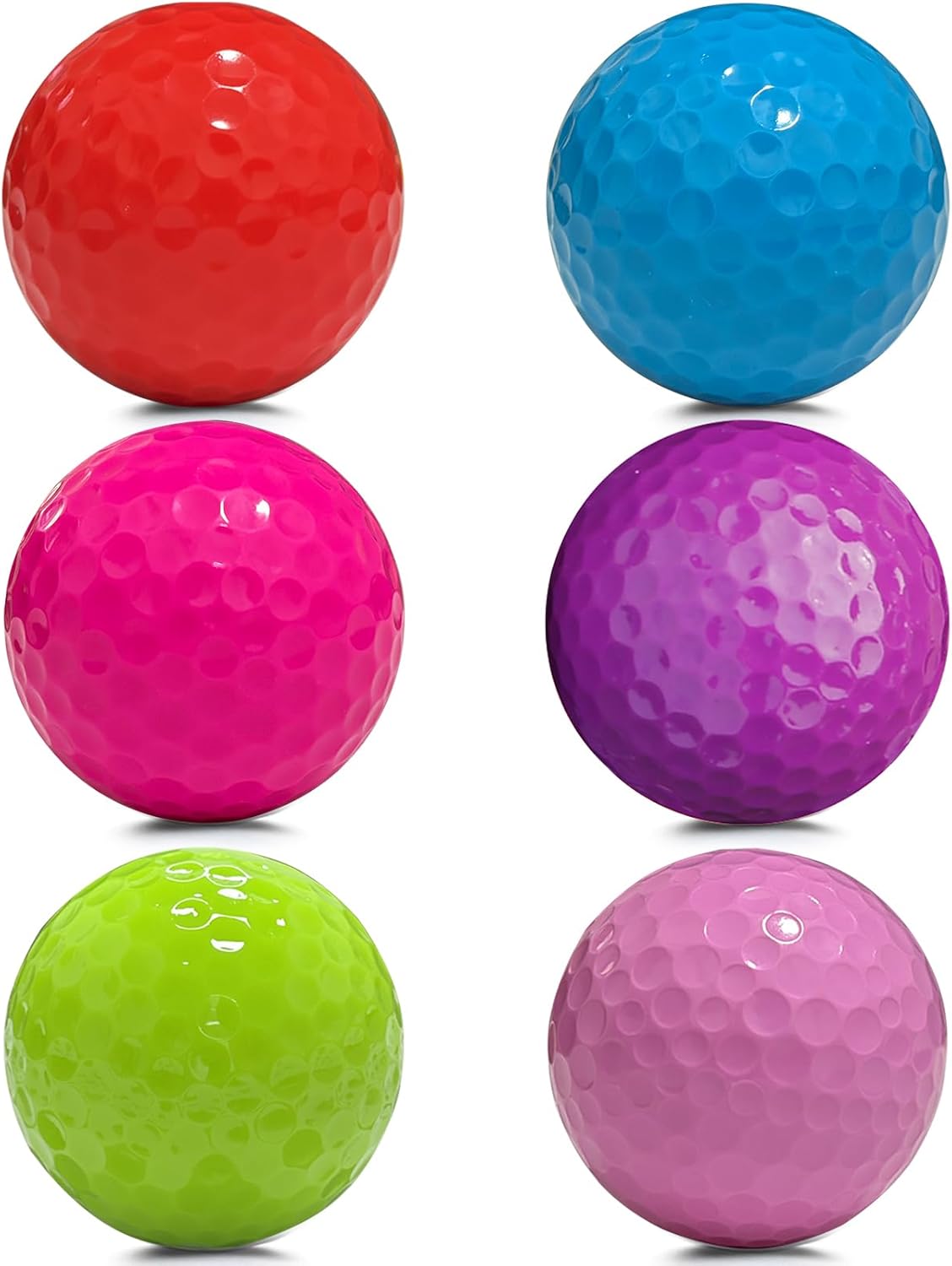 Golf Balls Class Practice Colored Golf Balls 2 Piece Long Distance and High Launch Performance