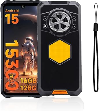 Case Cover for CUBOT Kingkong Power 5, Phone Case with Lanyards, Premium TPU Material Protective Shell, Protective Cover with Scratch and Drop Resistant, Black