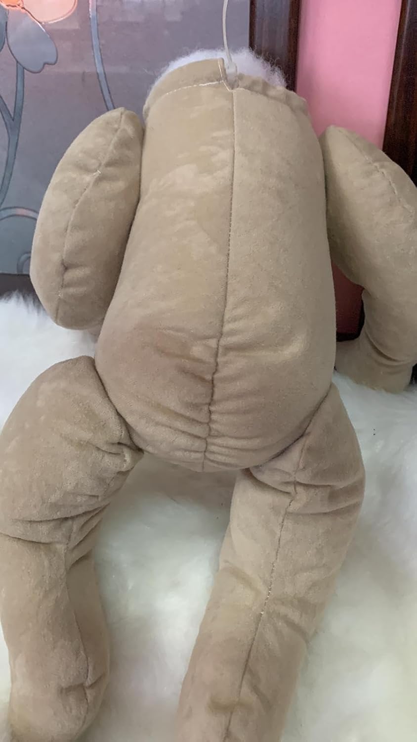 Genérico. Reborn Body Kit Reborn 19-20" Body Handmade Fabric Body Cuddle Hugs White (Ships Unfilled and Unfilled)