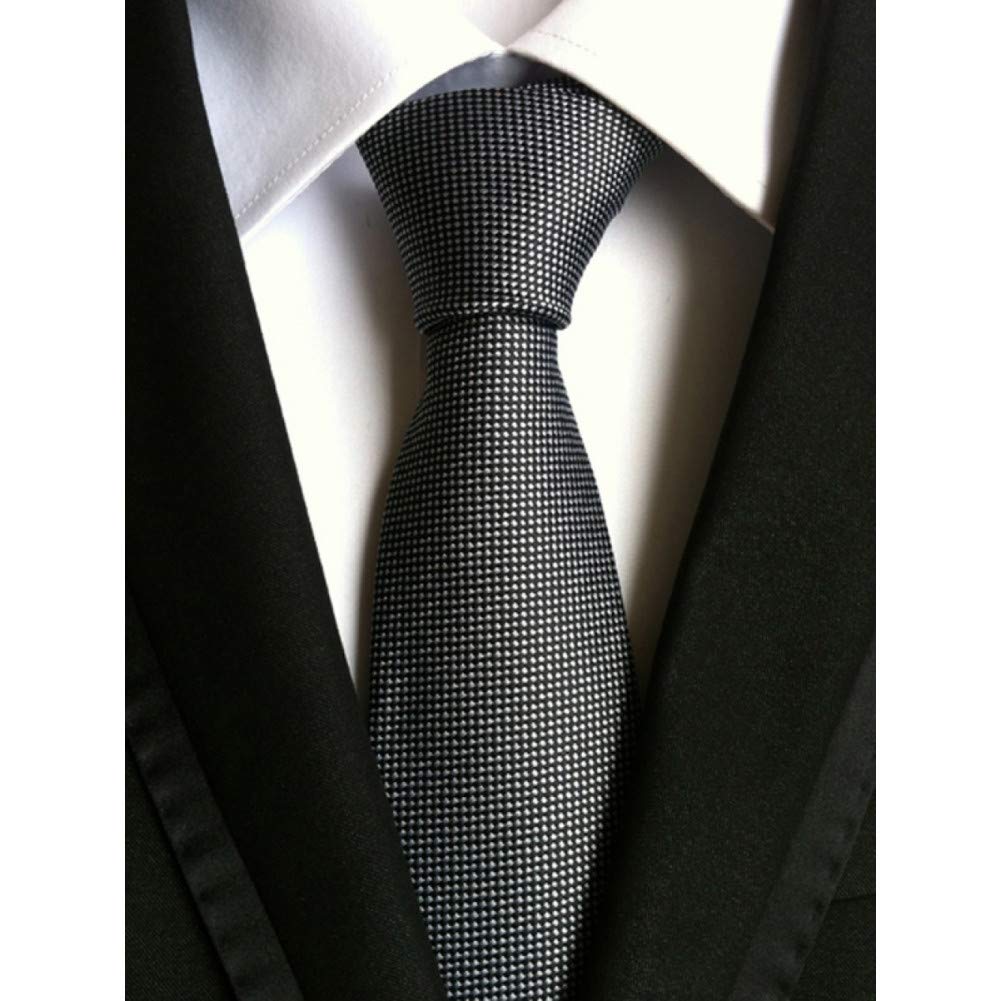 Cravate 8cm hommes en maille jacquard tissée classique pour costume MU Loisirs